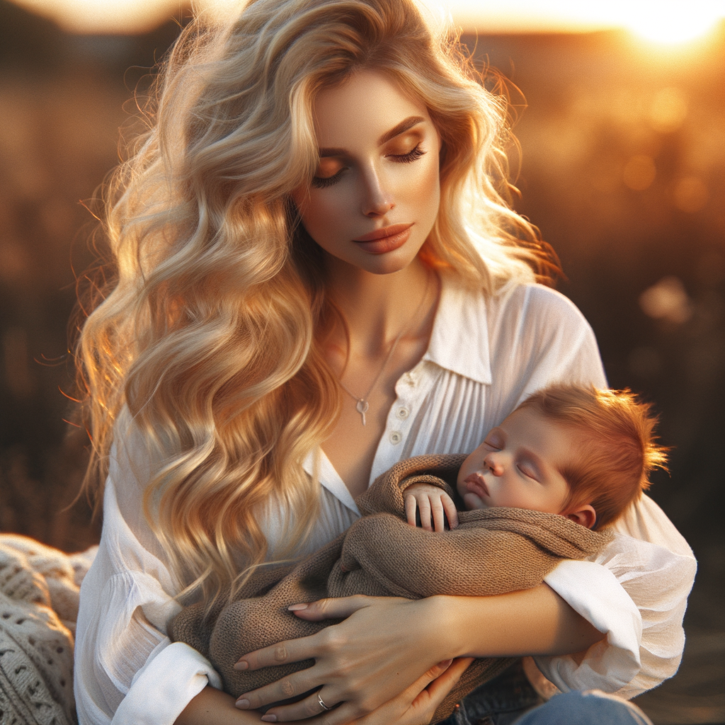 how often should a newborn feed: A photorealistic and cinematic image depicting a tender moment betw